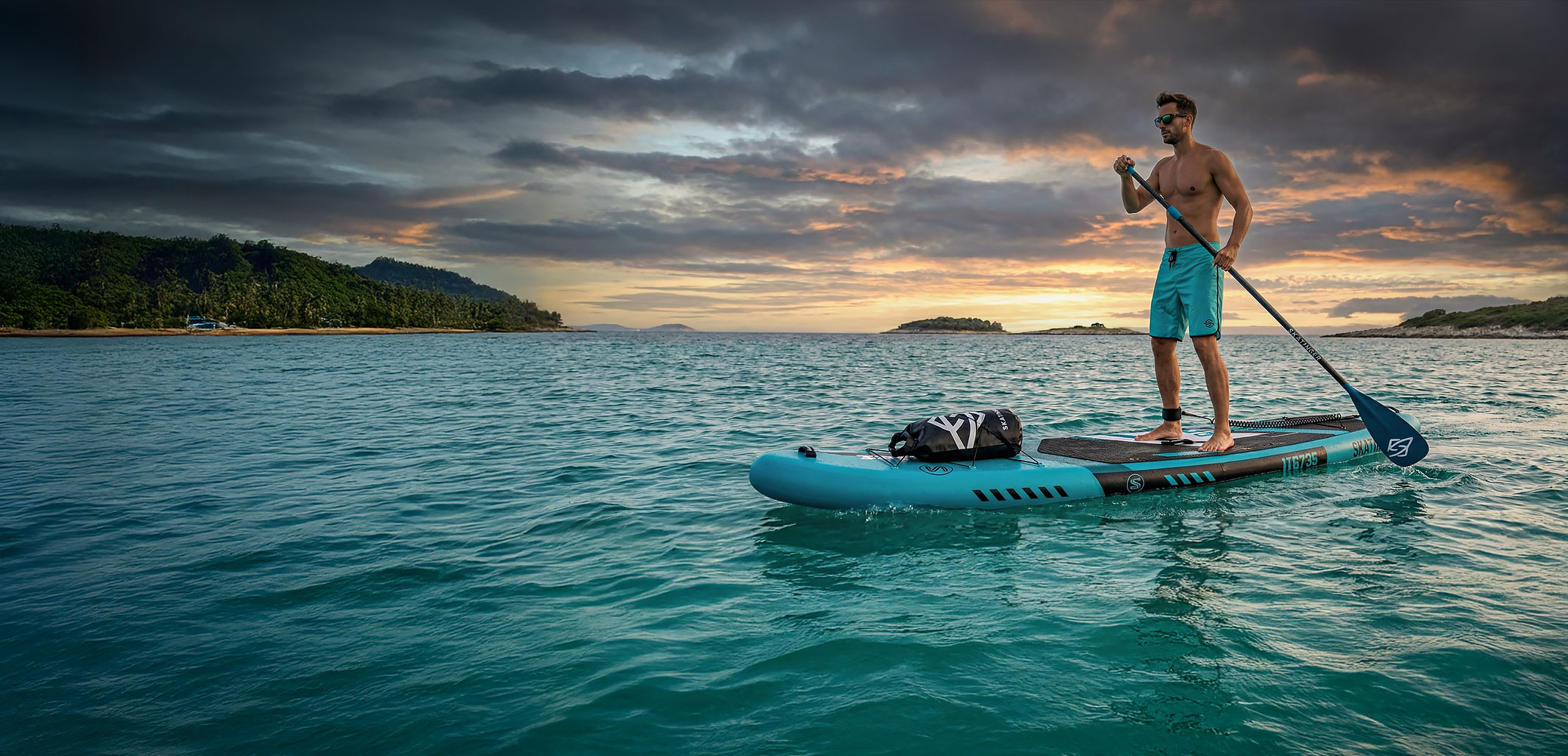 Spezialzubehör und spezialisierte Ausrüstung von SKATINGER für SUP-Boards und Wassersport