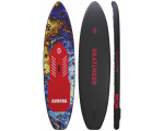 Skatinger Aurora Red Allround SUP Board – Mutig, Kosmisch, Stabil