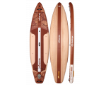 Skatinger Waverider hellbraunes Touring-Paddel-SUP-Board – Natürlich, glatt & zeitlos