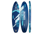 Skatinger Blue Sports Yoga SUP Board – Stabilität, Balance, Kontrolle