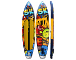 Skatinger Graffiti Yellow Touring SUP Board – Charakter, Kontrast, Leistung