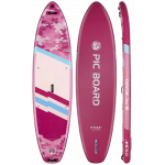Skatinger Camouflage Pink Allround-Paddel-SUP-Board – Stil, Stabilität & Spaß