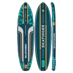 Skatinger Leafy Expedition Green Allround SUP Board – Stabilität, Ausdauer, Kontrolle