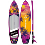 Skatinger Upgraded Sunrise Allround SUP Board – Abenteuer, Gleiten, Tropen