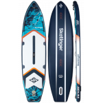 Skatinger Thor Blue Allround Paddle SUP Board – Leicht, Sanft, Kontrolliert