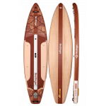 Skatinger Waverider hellbraunes Touring-Paddel-SUP-Board – Natürlich, glatt & zeitlos