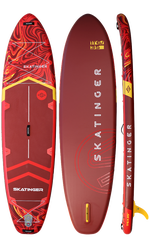 Skatinger Magma Red Allround SUP Board – Fluss, Kontrolle, Energie