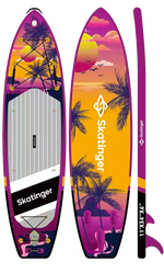 Skatinger Upgraded Sunrise Allround SUP Board – Abenteuer, Gleiten, Tropen