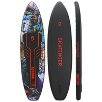 Skatinger Aurora Black Allround SUP Board – Mutig, Himmlisch, Leistungsstark
