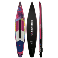 Skatinger CMYK Pink Racing SUP Board – Geschwindigkeit, Präzision, Ausdruck