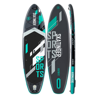 Skatinger Grey Sports Yoga SUP Board – Fokus, Kraft, Präzision