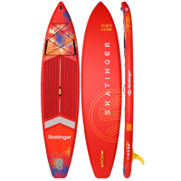 Skatinger Interstellar Red Touring SUP Board – Energie, Stil, Performance