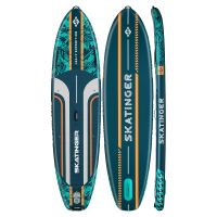 Skatinger Leafy Expedition Green Allround SUP Board – Stabilität, Ausdauer, Kontrolle