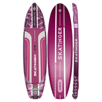 Skatinger Leafy Expedition Pink Allround SUP Board – Stil, Stabilität, Ausdauer