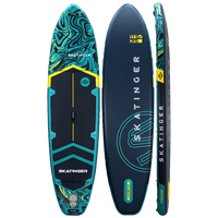 Skatinger Prana Dark Blue Allround SUP Board – Stabilität, Grip und Sicherheit