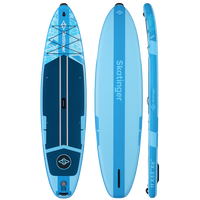 Skatinger Ice Age Blue Touring SUP Board – Ruhe, Klarheit, Kontrolle