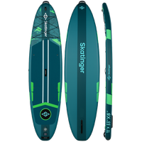 Skatinger Ice Age Green Touring SUP Board – Stabilität, Kontrolle, Abenteuer