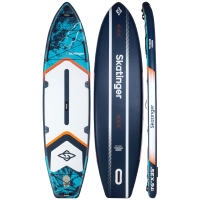 Skatinger Thor Blue Allround Paddle SUP Board – Leicht, Sanft, Kontrolliert