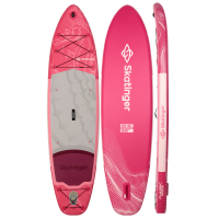 Skatinger Seahorse Pink Touring-Paddel-SUP-Board – Eleganz, Komfort & Freiheit