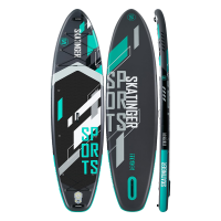 Skatinger Grey Sports Yoga SUP Board – Fokus, Kraft, Präzision