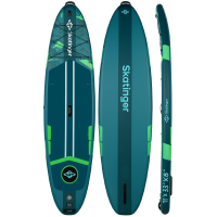 Skatinger Ice Age Green Touring SUP Board – Stabilität, Kontrolle, Abenteuer