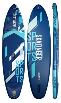 Skatinger Blue Sports Yoga SUP Board – Stabilität, Balance, Kontrolle