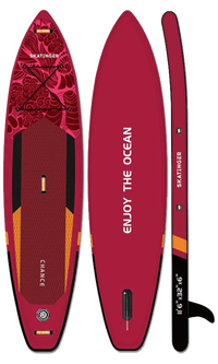 Skatinger Chance Red Allround SUP Board – Agilität, Kraft, Zuverlässigkeit
