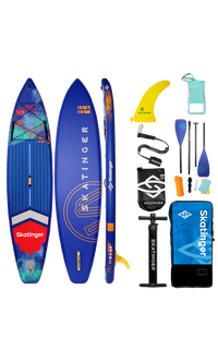 Skatinger Interstellar Blue Touring SUP Board – Stabilität, Stil, Vielseitigkeit