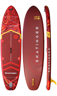 Skatinger Magma Red Allround SUP Board – Fluss, Kontrolle, Energie