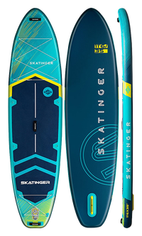 Skatinger Prana Light Blue SUP Allround Board – Stabilität, Komfort und Leichtigkeit