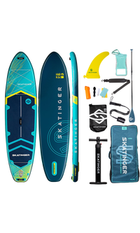 Skatinger Prana Light Blue SUP Allround Board – Stabilität, Komfort und Leichtigkeit