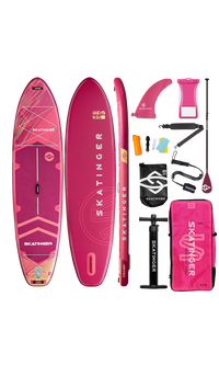 Skatinger Prana Red Allround SUP Board – Kraft, Balance und Ausdauer
