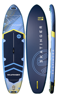 Skatinger Sky Blue Allround SUP Board – Balance, Präzision und Komfort