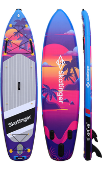 Skatinger Upgraded Sunset Allround SUP Board – Kontrolle, Fluss, Ausdauer