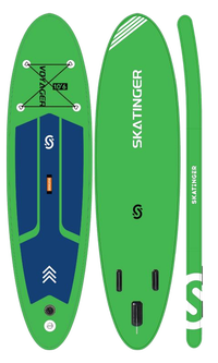 Skatinger Voyager Grass Green Allround SUP Board – Energie, Stabilität, Kontrolle
