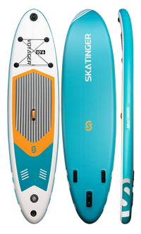 Skatinger Voyager Lake Blue Allround SUP Board – Ruhig, Erfrischend, Ausgeglichen