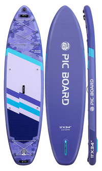 Skatinger Camouflage Purple Allround SUP Board – Stil, Balance, Vielseitigkeit