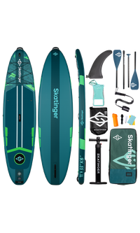 Skatinger Ice Age Green Touring SUP Board – Stabilität, Kontrolle, Abenteuer