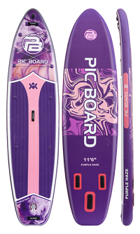 Skatinger Purple Fantasy Allround SUP Board – Stabilität, Balance, Kontrolle
