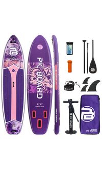 Skatinger Purple Fantasy Allround SUP Board – Stabilität, Balance, Kontrolle