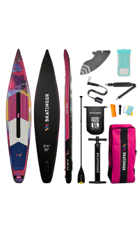 Skatinger CMYK Pink Racing SUP Board
