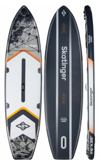 Skatinger Thor Grey Allround SUP Board – Breit, Stabil, Kraftvoll
