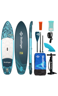Skatinger Turtle Allround Paddle SUP Board – Stabilität, Komfort, Einzigartigkeit