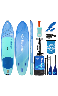 Skatinger Wave Blue Allround SUP Board – Stabil, Sicher, Stark