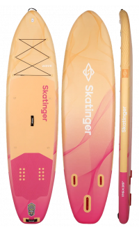 Skatinger Wave Yellow Allround SUP Board – Stilvoll, Stabil, Sicher