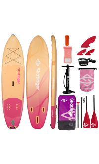 Skatinger Wave Yellow Allround SUP Board – Stilvoll, Stabil, Sicher