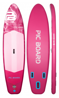 Skatinger Aurora Pink Allround-Paddel-SUP-Board – Geräumig, verspielt & inspirierend