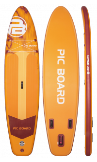 Skatinger Aurora Yellow Allround-Paddel-SUP-Board – Geräumig, stabil & familiengeeignet
