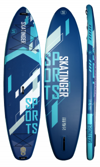 Skatinger Blue Sports Yoga SUP Board – Stabilität, Balance, Kontrolle