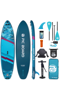 Skatinger Camouflage Blue Allround SUP Board – Kraft, Stabilität, Kontrolle